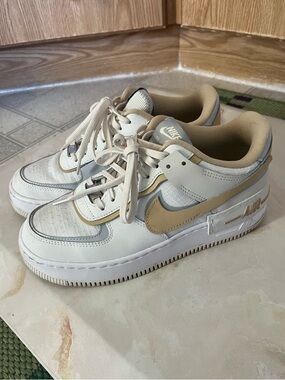 Nike sneakers Air Force 1 shadow low summit white wolf grey eur 38.5